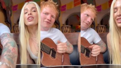 La cantante venezolana Elena Rose sorprendió a su público al versionar “Thinking Out Loud” junto a Ed Sheeran
