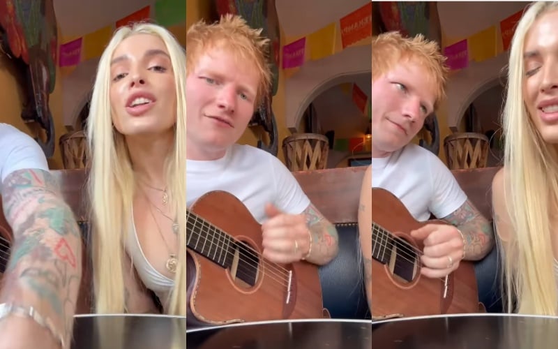 La cantante venezolana Elena Rose sorprendió a su público al versionar “Thinking Out Loud” junto a Ed Sheeran