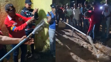 Atienden problema de agua en la parroquia Las Alhuacas del municipio Libertador