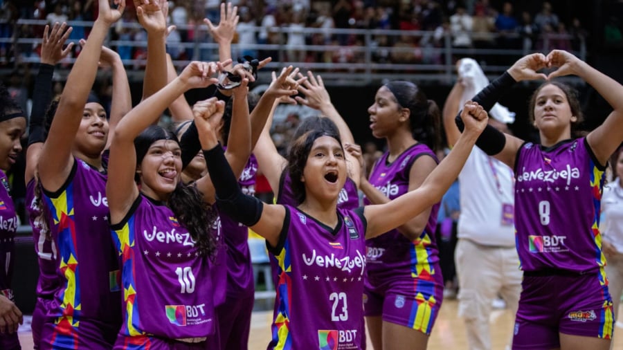 Venezuela se enfrentará a EE. UU., Argentina y Puerto Rico en la copa FIBA AmeriCup Sub-16 Femenino
