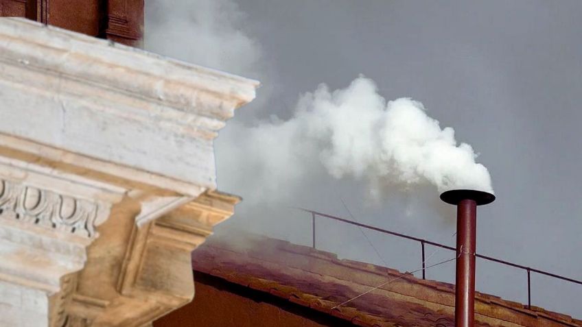Fumata blanca en El Vaticano, ya hay nuevo papa