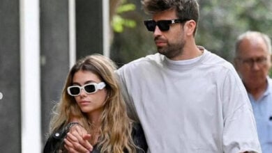Abucheos a Gerard Piqué y Clara Chía obligan a intervención policial (+Video)
