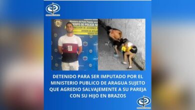 MP de Aragua imputó a sujeto que agredió salvajemente a su pareja en plena vía pública de Palo Negro