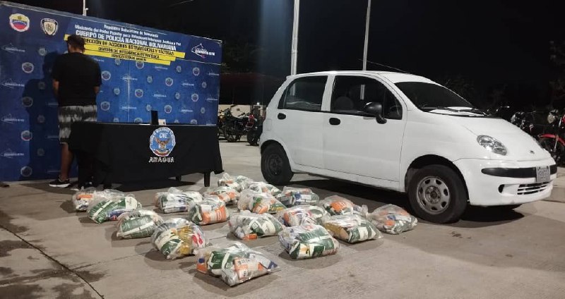 Lo detuvieron por contrabandear bolsas del CLAP