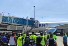 Llegan al país 90 migrantes venezolanos desde Honduras en nuevo vuelo del Plan Vuelta a la Patria