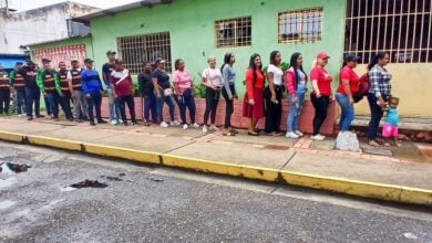 Comunidades fluviales e indígenas de Sotillo salieron a votar pese a la lluvia
