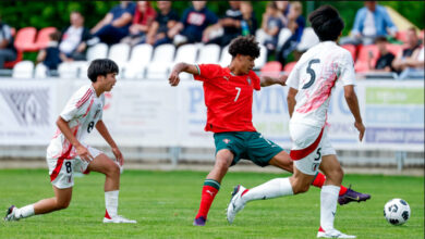 (+Video) La emotiva reacción de Cristiano Ronaldo al debut de su hijo con la selección de Portugal