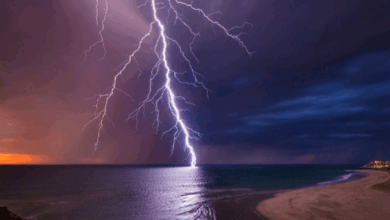 Turista murió tras ser alcanzado por un rayo en una playa de Florida