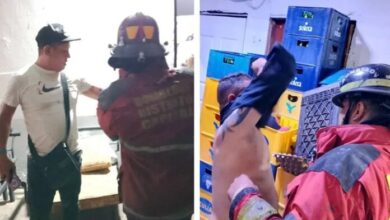 Explosión de bombona de gas en local comercial deja siete heridos