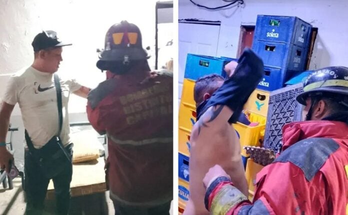 Explosión de bombona de gas en local comercial deja siete heridos