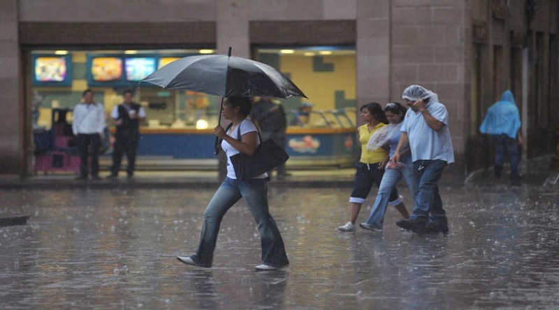 Lloviznas aisladas se estiman este sábado en cuatro estados del país