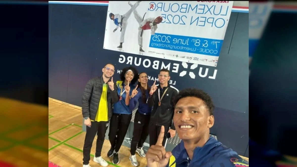 Venezuela conquistó 3 medallas en el Abierto de taekwondo en Luxemburgo