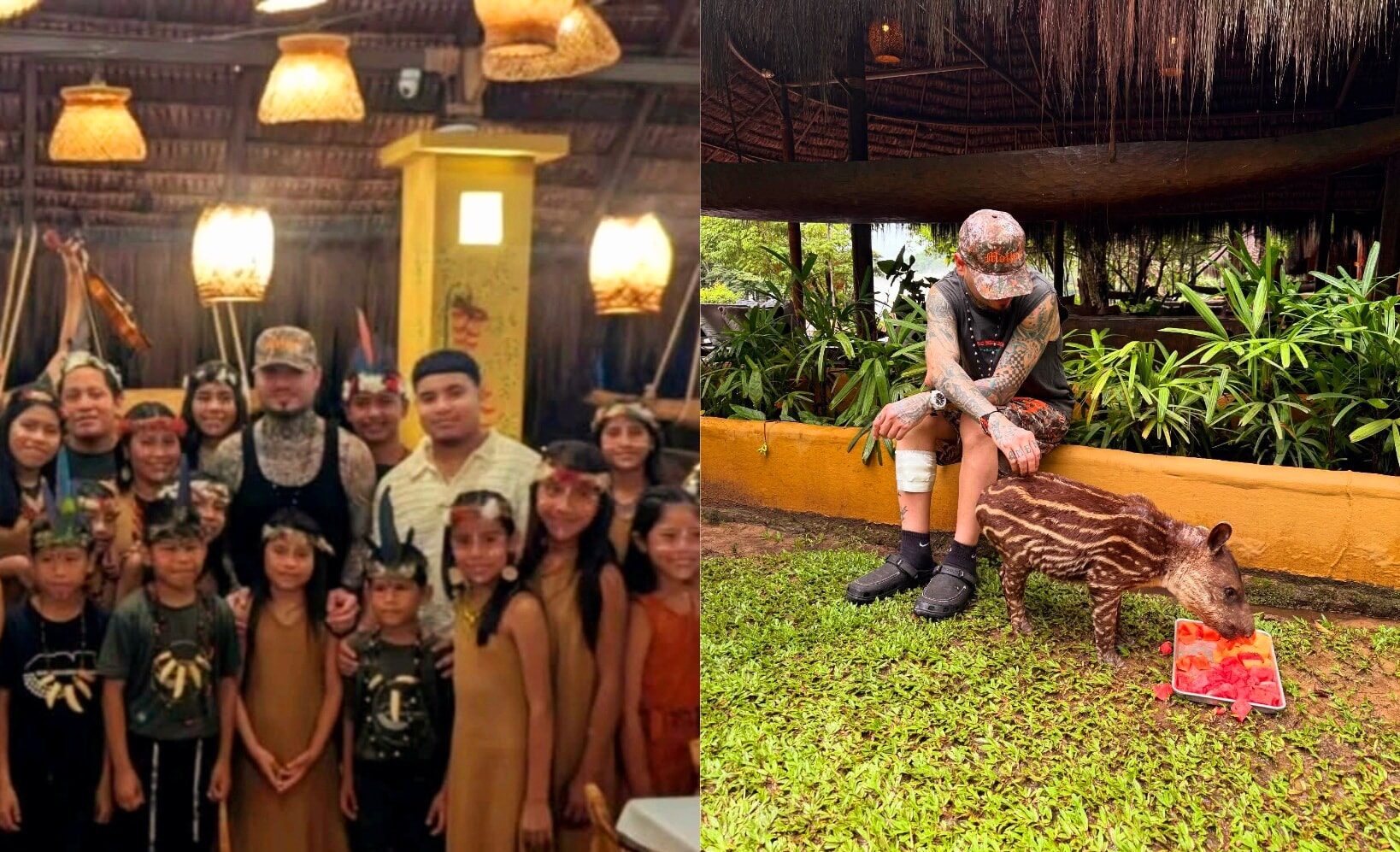 Farruko cantó con niños pemones de la Sinfónica de Canaima: "Lo atendieron como a un rey"