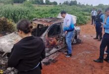 Autoridades hallan cadáver calcinado dentro de un vehículo en Puerto Ordaz (+Fotos)