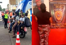 Detenida y será imputada mujer que llevaba cuatro niños en una moto