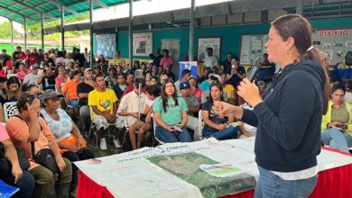 Ana Fuentes visitó el circuito comunal Renacer de la Revolución Hugo Chávez