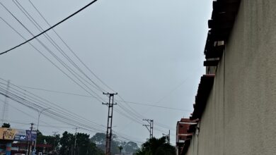 Pronóstico del Inameh: nubosidad fragmentada con lluvias en las próximas horas sobre estos estados del país