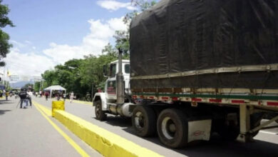 Interrumpen paso de gandolas entre Venezuela y Colombia por deterioro de las vías