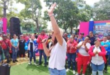 Juramentación del comando de campaña.