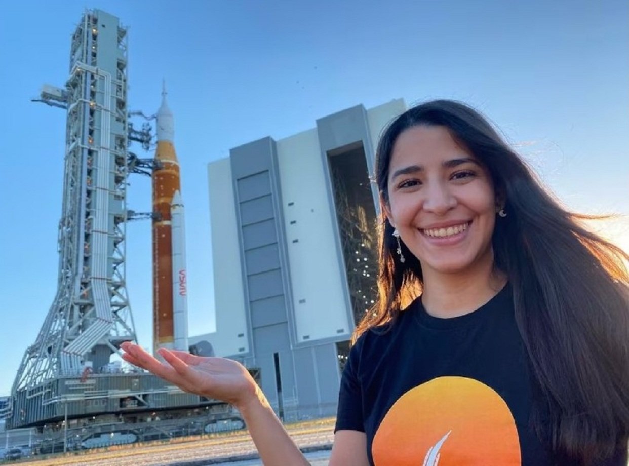 Melina Nava, ingeniera venezolana fue seleccionada para viajar al espacio