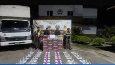 MP imputa a dos hombres por tráfico de cocaína líquida en envases de colonia