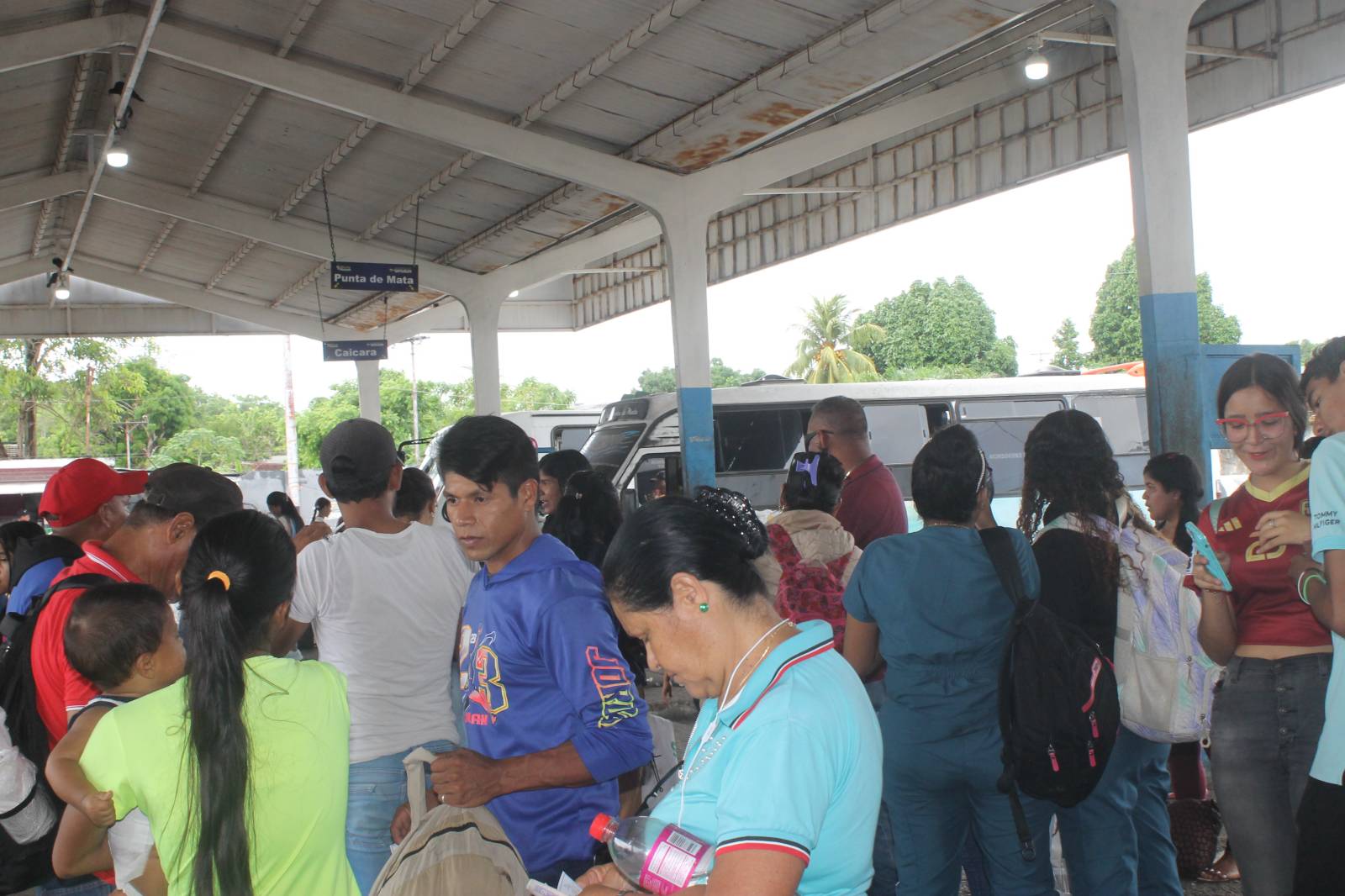 Terminal interurbano de Maturín.