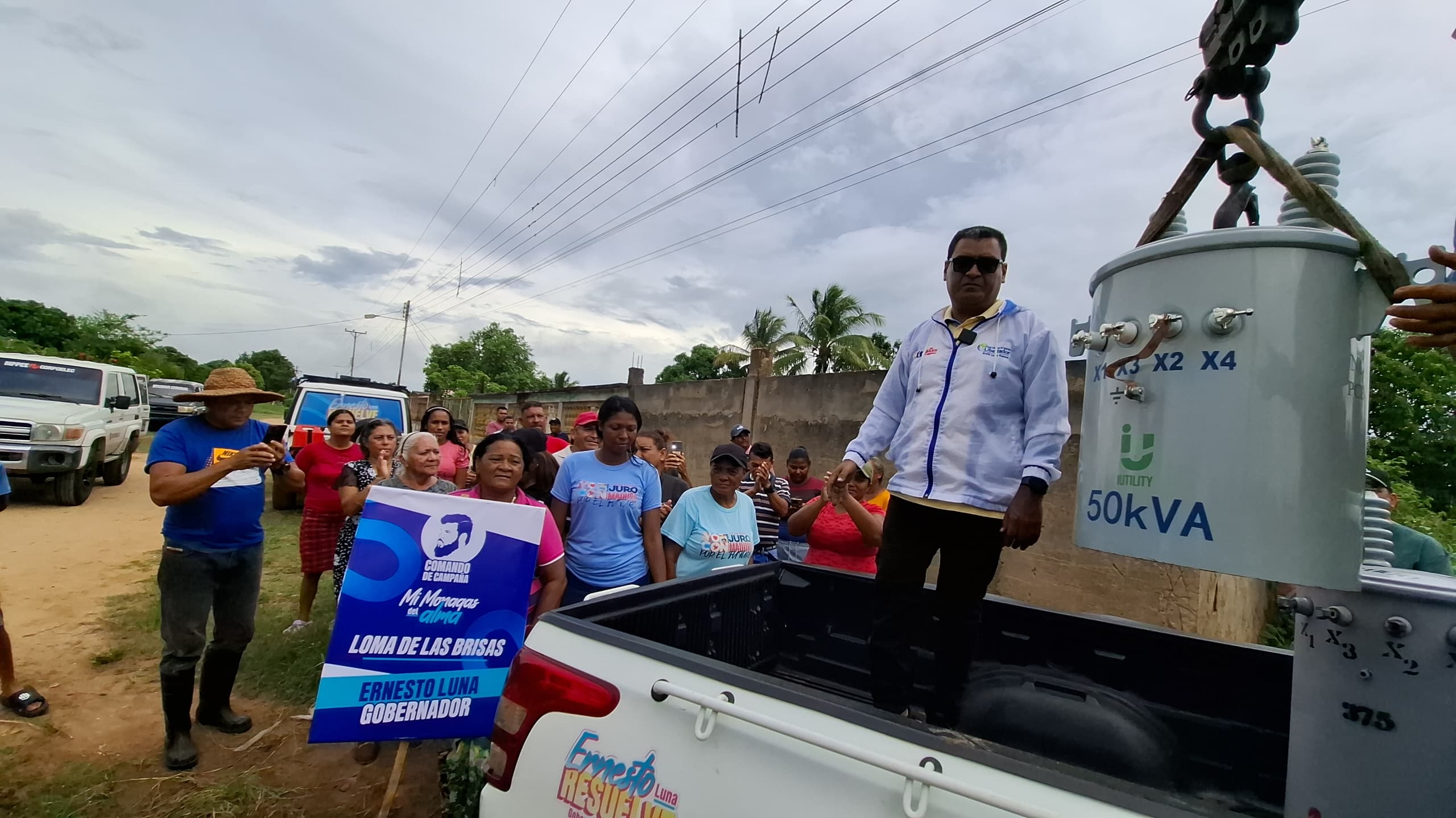 230 familias de Temblador favorecidas con instalación de Transformador