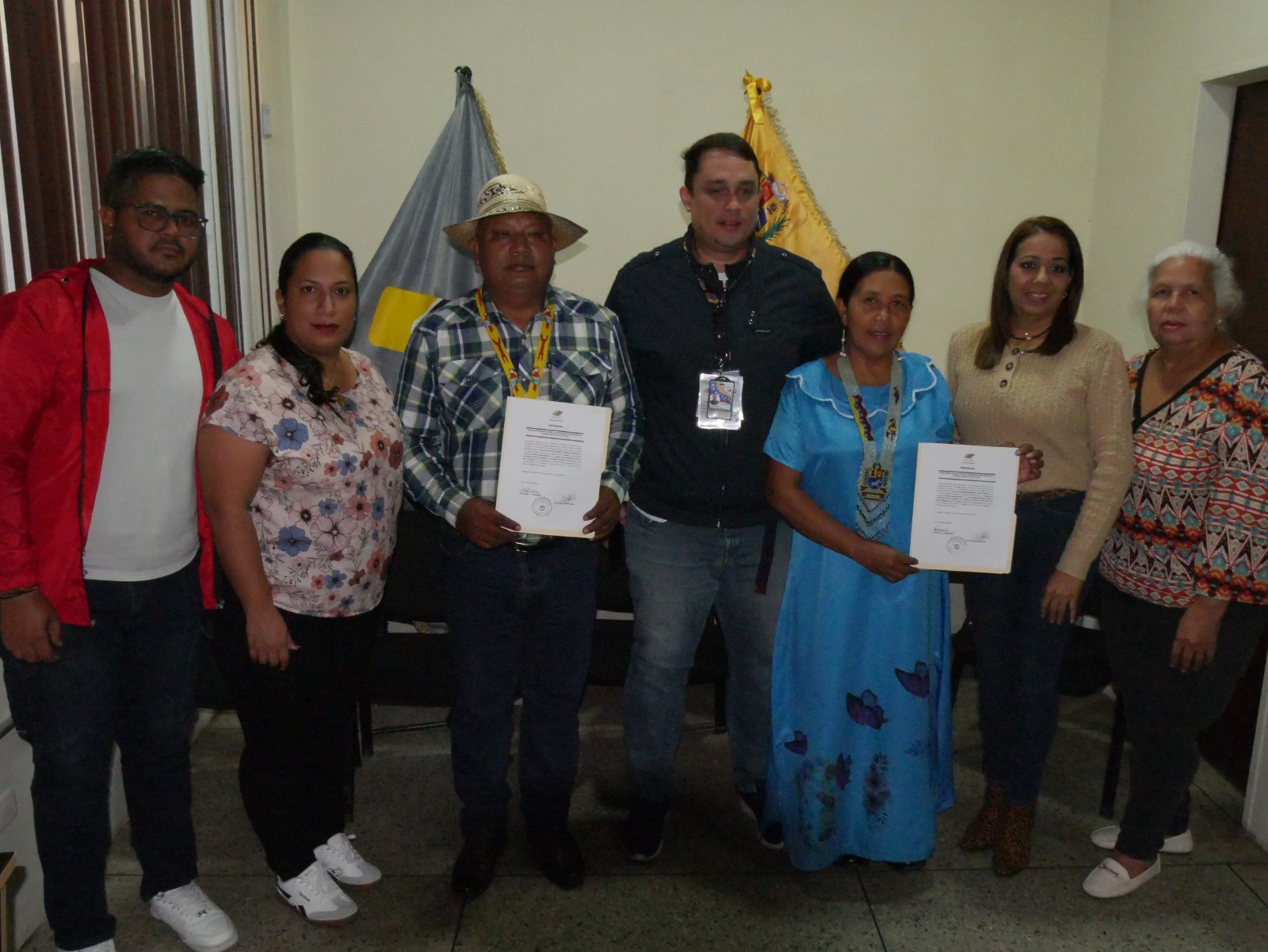 CNE Monagas proclama y entrega credenciales a representación indígenas al Consejo Legislativo