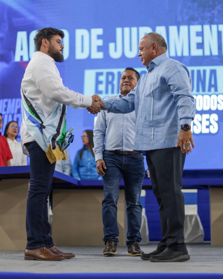 Ernesto Luna es juramentado para el segundo mandato en la Gobernación de Monagas
