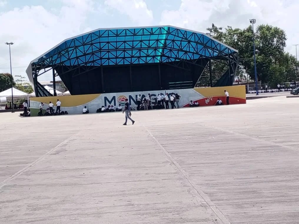 ¡Hasta que deje de latir Pantallas gigantes listas en la Concha Acústica para el partido Venezuela-Uruguay