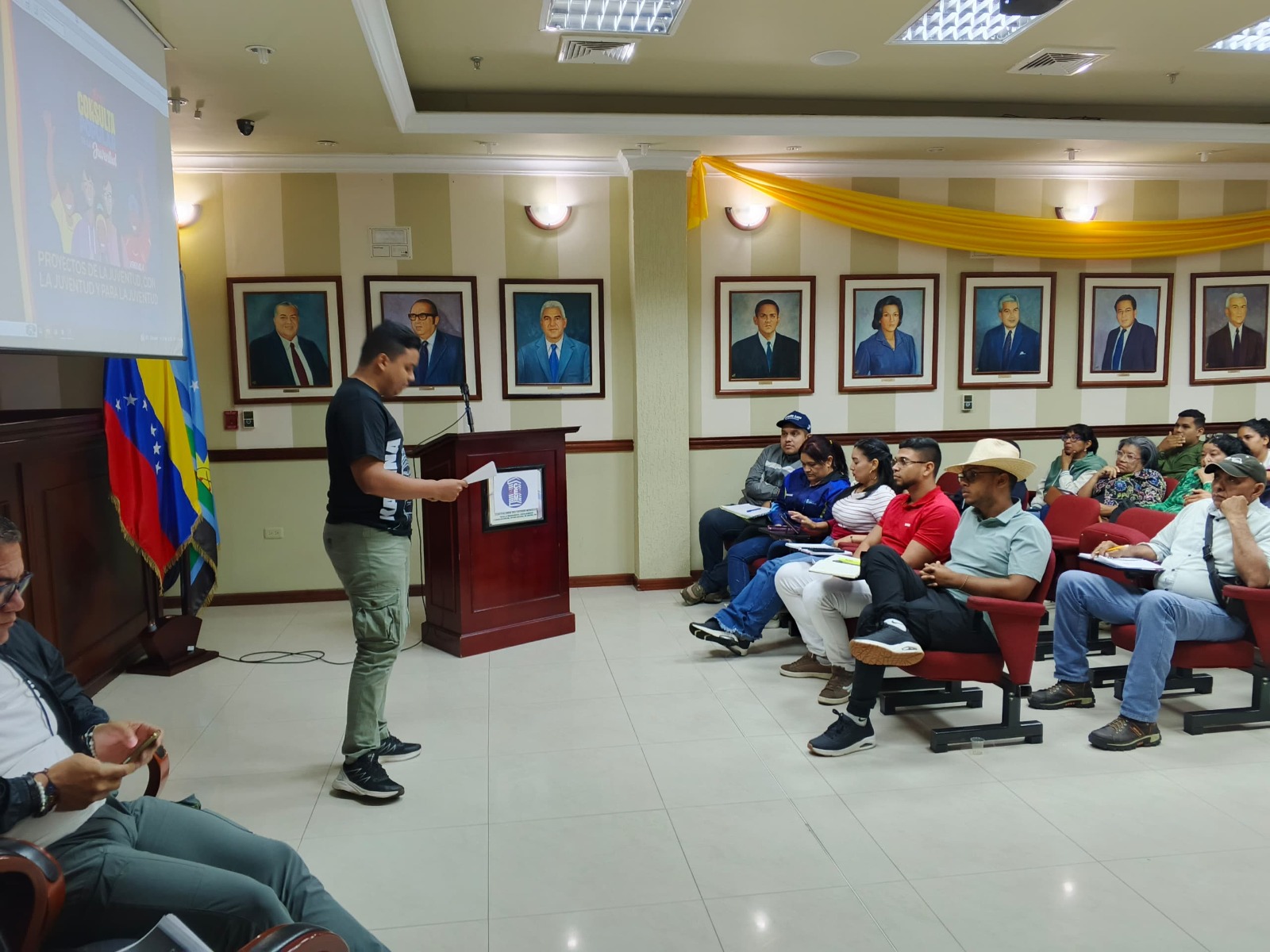 La juventud del Partido Socialista Unido de Venezuela (JPsuv) preparará un plan de movilización para que la Consulta se lleve a cabalidad y sin contratiempos. (Foto: José Alexander Piñango)