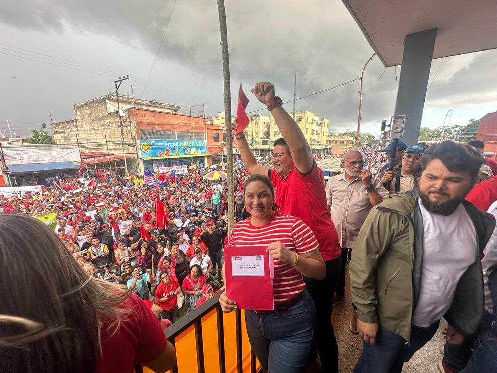 Mariángelys Tillero inscribió su candidatura a la Alcaldía de Piar