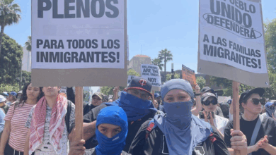 Alcaldesa de Los Ángeles levanta toque de queda en centro de ciudad