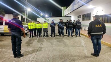 SIP Polimaturín desplegó operativo nocturno en varias parroquias de la localidad