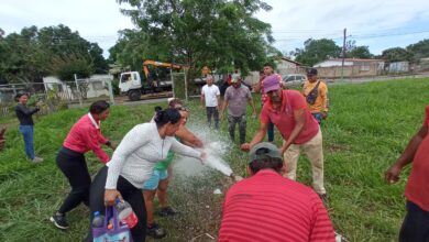 Benefician a 948 familias de La Toscana con instalación de una bomba de agua