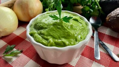 Receta sencilla de salsa guasacaca con pocos ingredientes