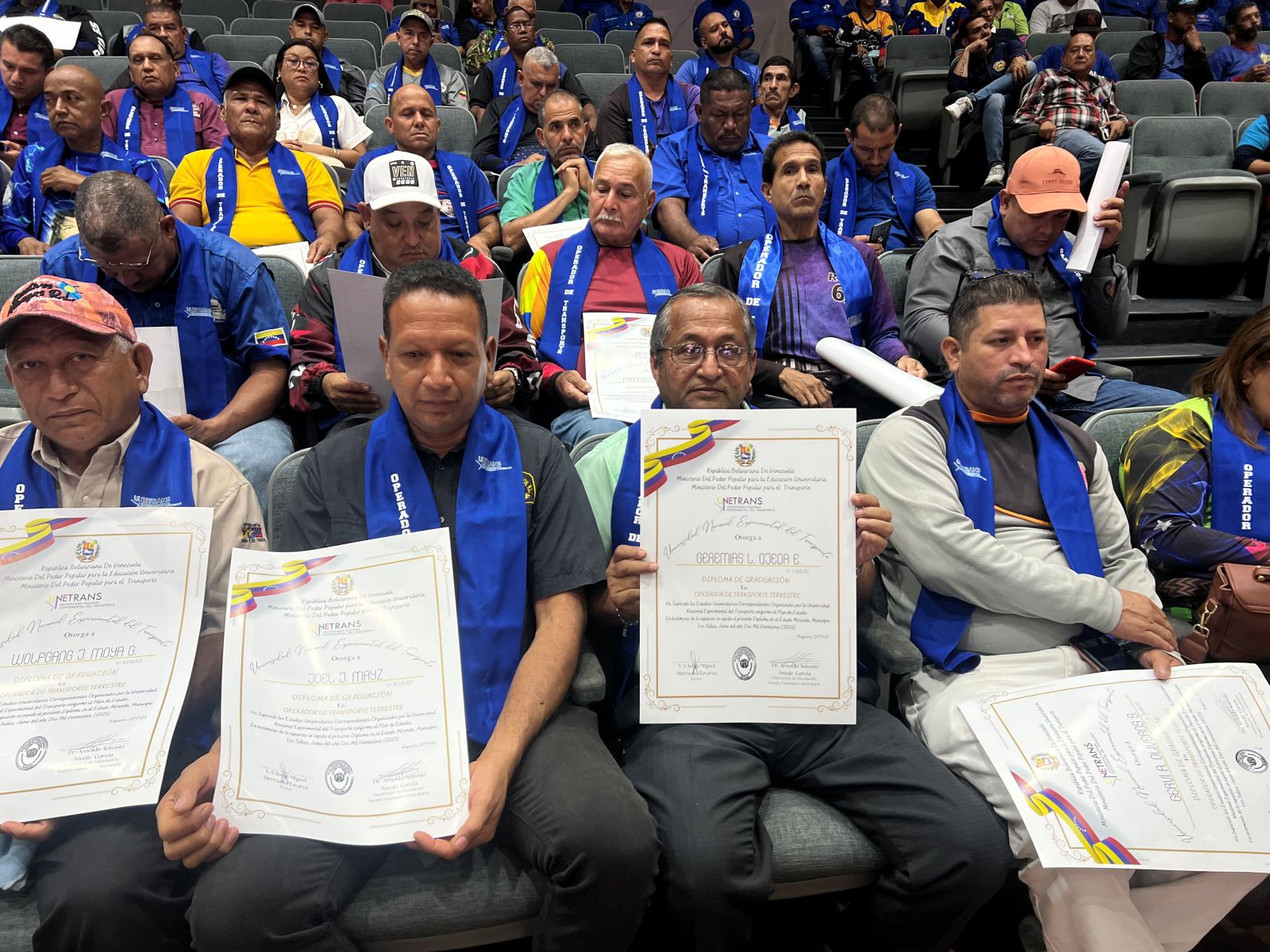 Egresan 200 operadores del trasporte de Unetrans en Monagas