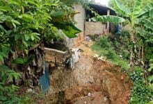En peligro de colapsar están cinco viviendas del sector Cecilia Núñez Sucre en Maturín