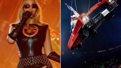 Beyonce sufrió un percance en el aire con su carro de “utilería” en pleno concierto