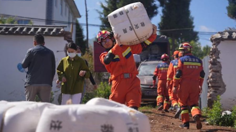 Un terremoto de magnitud 5 sacude la provincia china de Yunnan y deja casi 6.000 afectados