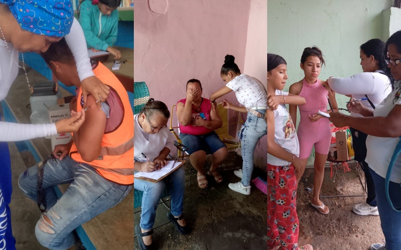 Fiesta Nacional de Inmunizaciones registra más de 9 mil dosis aplicadas en Monagas