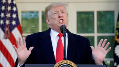 Trump no descarta atacar instalaciones nucleares de Irán