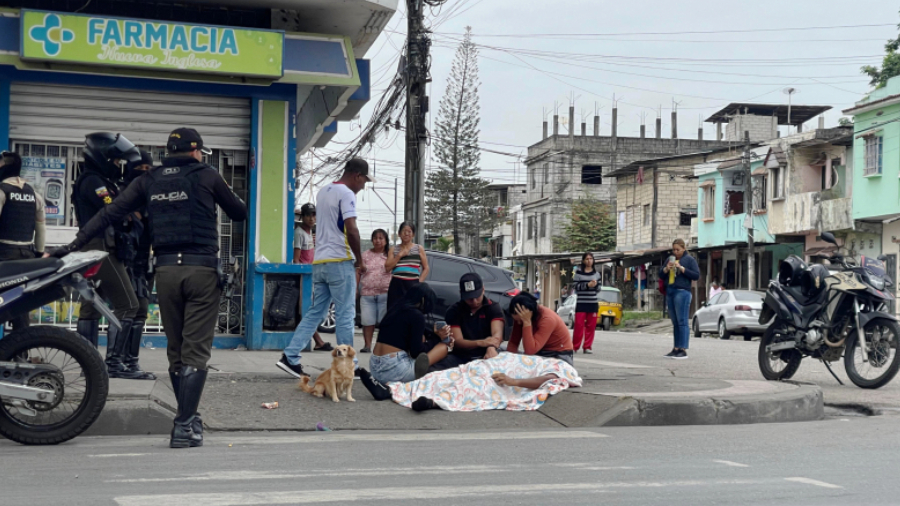 En menos de dos horas asesinan a ocho personas en el norte de Guayaquil