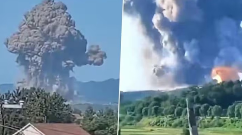 Autoridades chinas investigan explosión de fábrica de fuegos artificiales