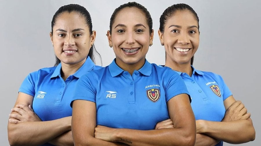 Tres árbitras venezolanas para la Copa América Femenina 2025