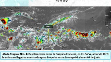 Inameh: el clima para este domingo releva áreas despejadas en la mayor parte del país