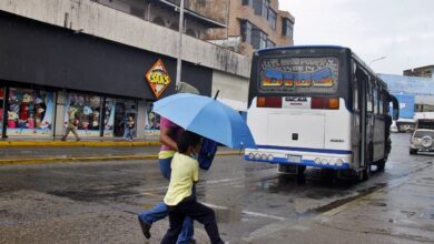 Inameh alerta sobre lluvias, descargas eléctricas y polvo sahariano en gran parte del país este 18-Jun