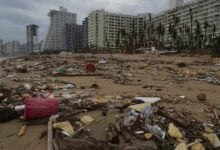 Tormenta Dalila deja daños en balneario mexicano de Acapulco