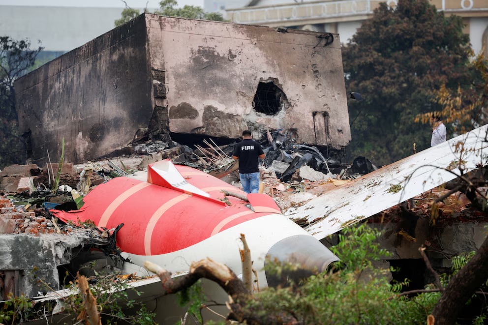 Hallan la segunda caja negra del vuelo de Air India que se estrelló en Ahmedabad y dejó más de 270 muertos