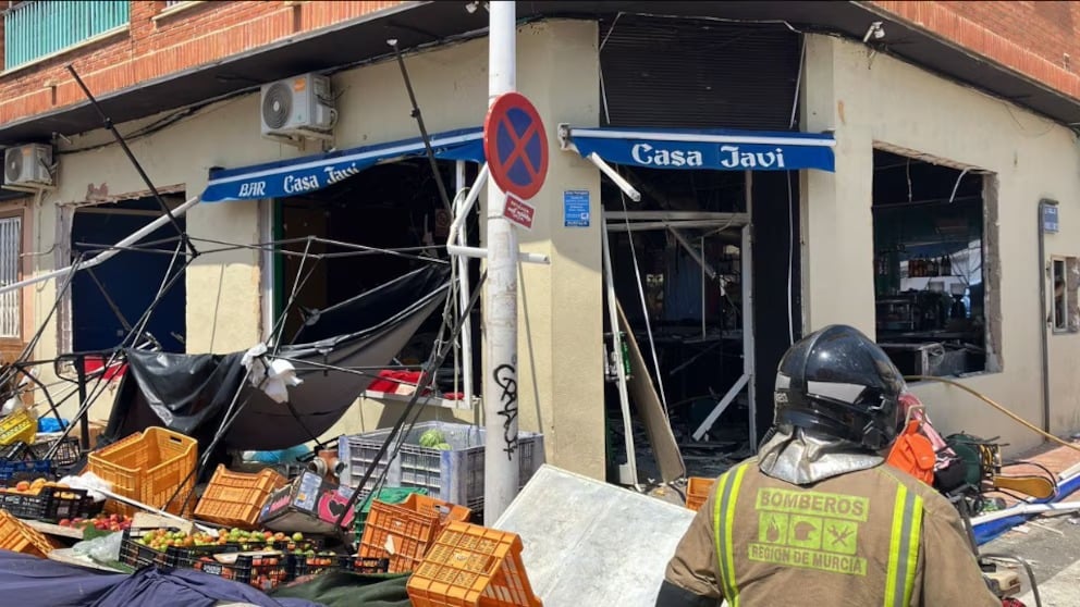 En España: Explosión en un bar de Murcia deja al menos 17 heridos entre 16 y 83 años